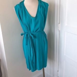 Teal Green sleeveless dress size M